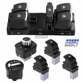 VW GOLF PASSAT TIGUAN CC TOURAN mygtukų rinkinys